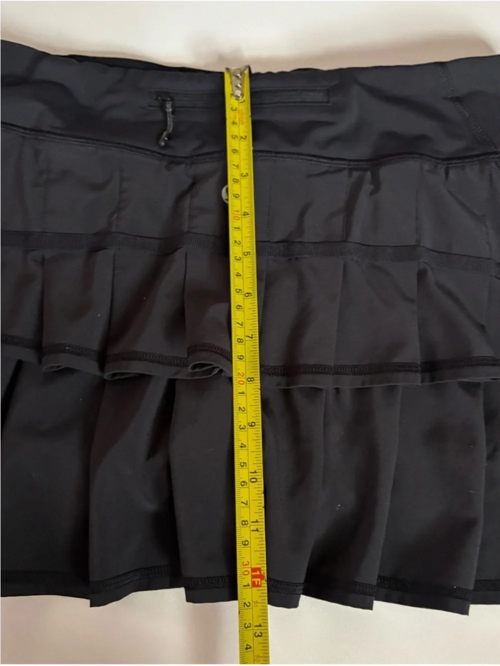 Lululemon Run Pace Setter Skirt/Skort in Black Size 6